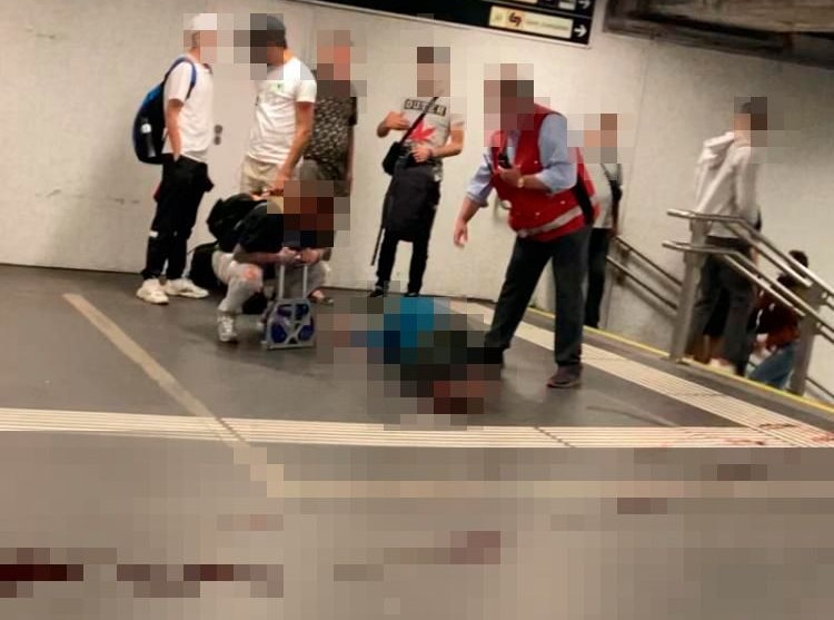 Rettungseinsatz am Matzleinsdorfer Platz (Wien-Margareten)