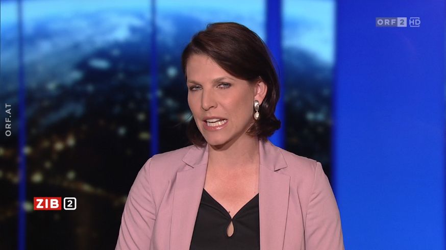 Verfassungsministerin Karoline Edtstadler (ÖVP) wurde in der ZiB2 grantig.