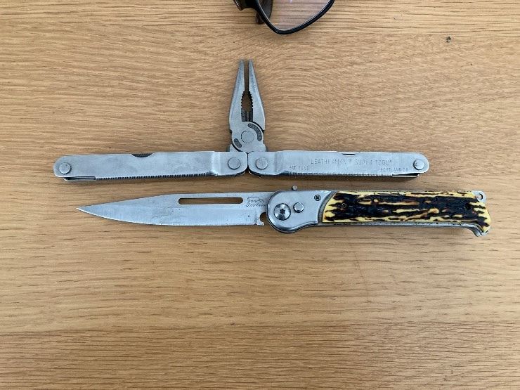 Das Tatmesser wurde sichergestellt.