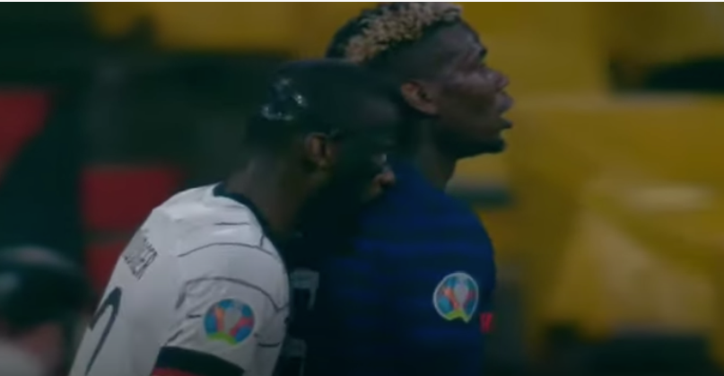 Antonio Rüdiger gegen Paul Pogba