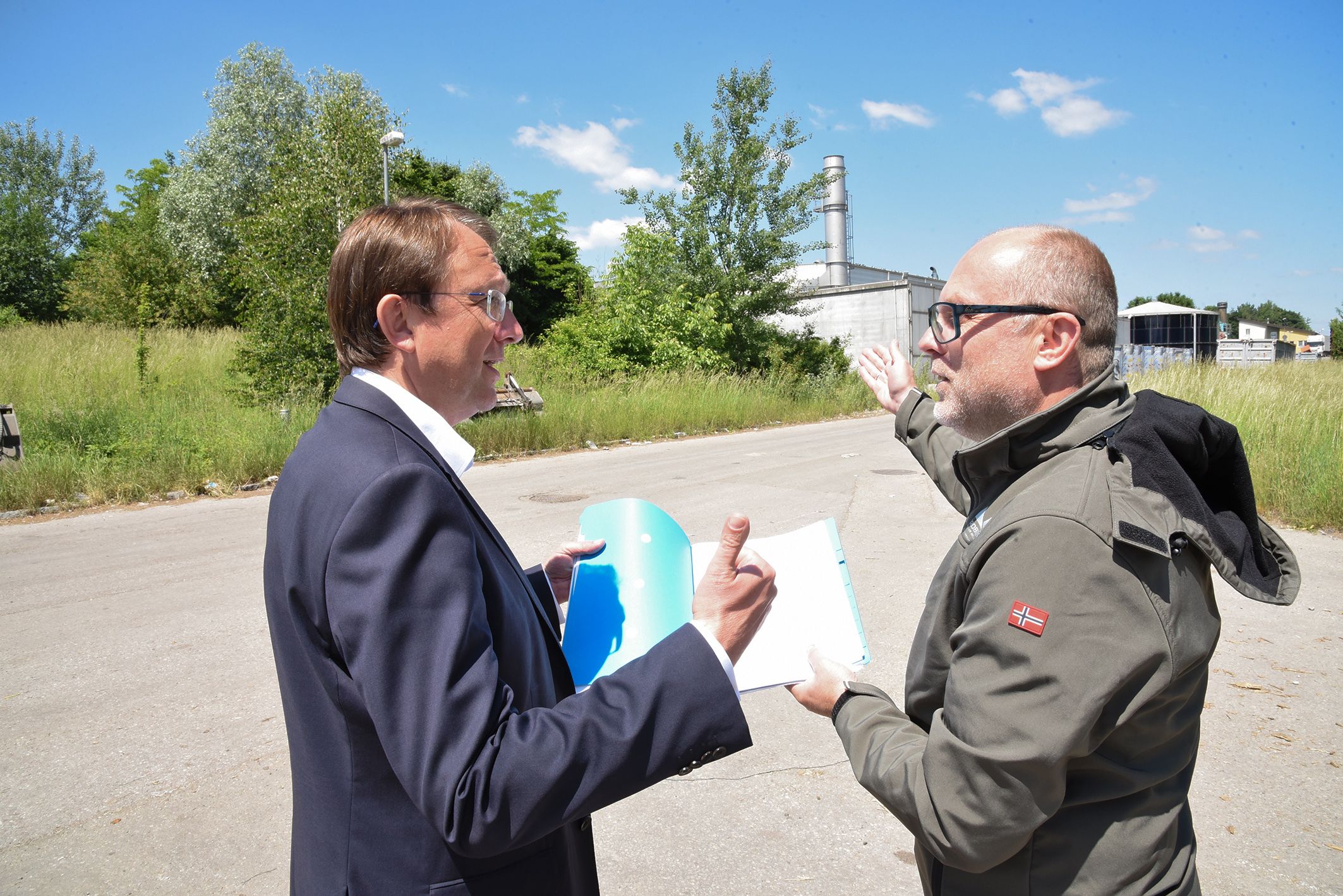 Bürgermeister Stadler und