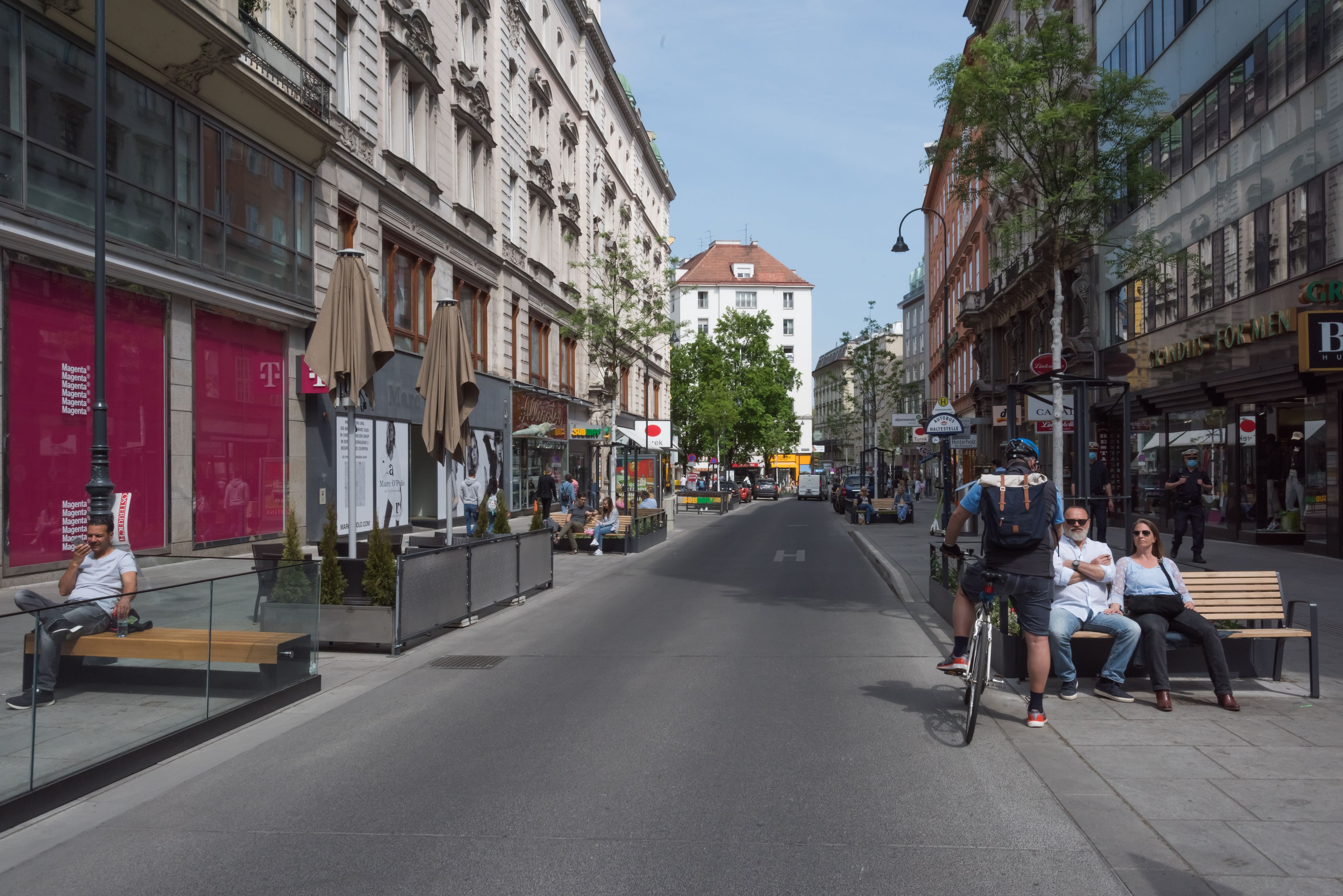Der Raubüberfall ereignete sich an einer noblen Adresse in der Rotenturmstraße.