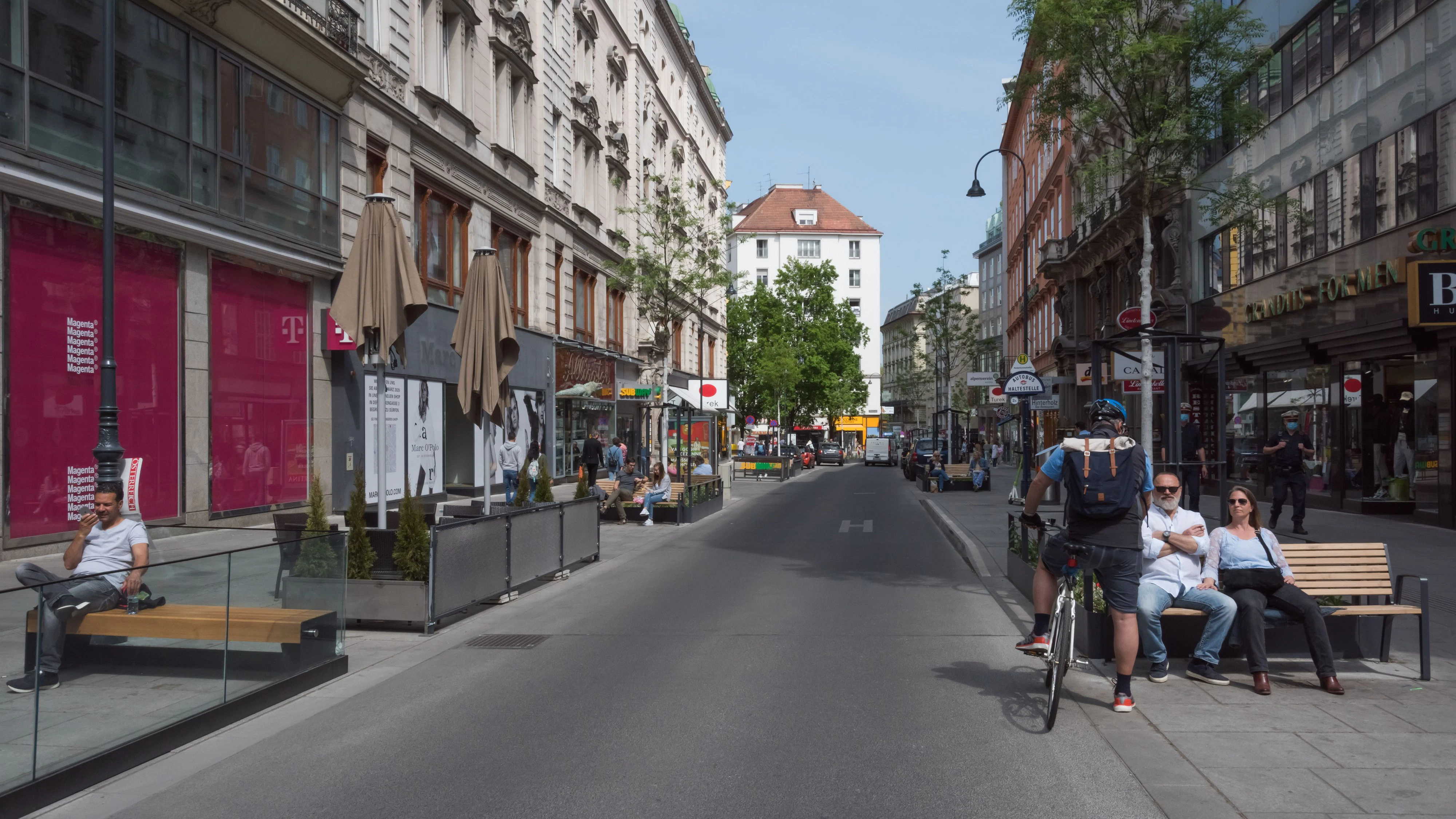 Der Raubüberfall ereignete sich an einer noblen Adresse in der Rotenturmstraße.