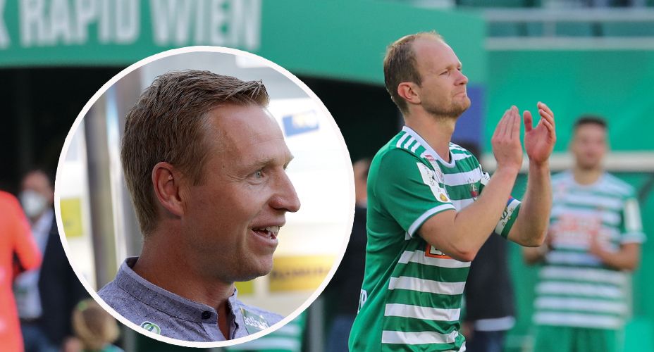 Mario Sonnleitner sucht nach dem Rapid-Abschied einen neuen Klub. Robert Ibertsberger hält ihn fit.