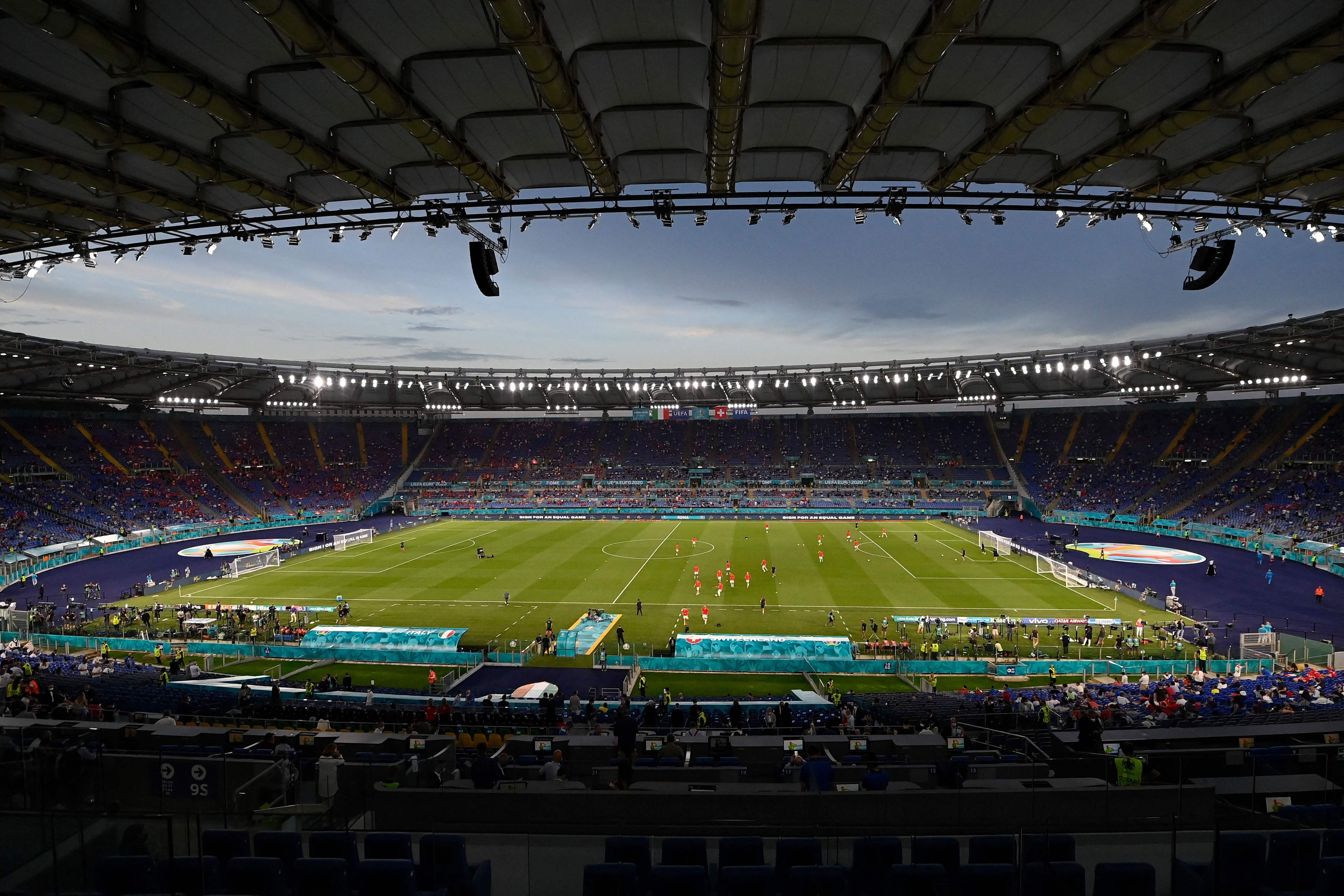 Im Olimpico spielt Italien gegen die Schweiz