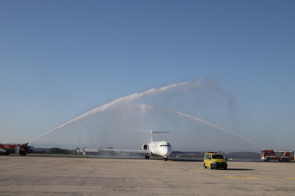 Am Mittwochvormittag hob der erste Flieger von Linz nach Kreta ab.