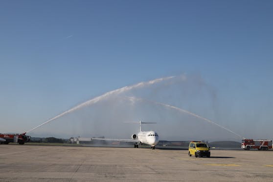Am Mittwochvormittag hob der erste Flieger von Linz nach Kreta ab.
