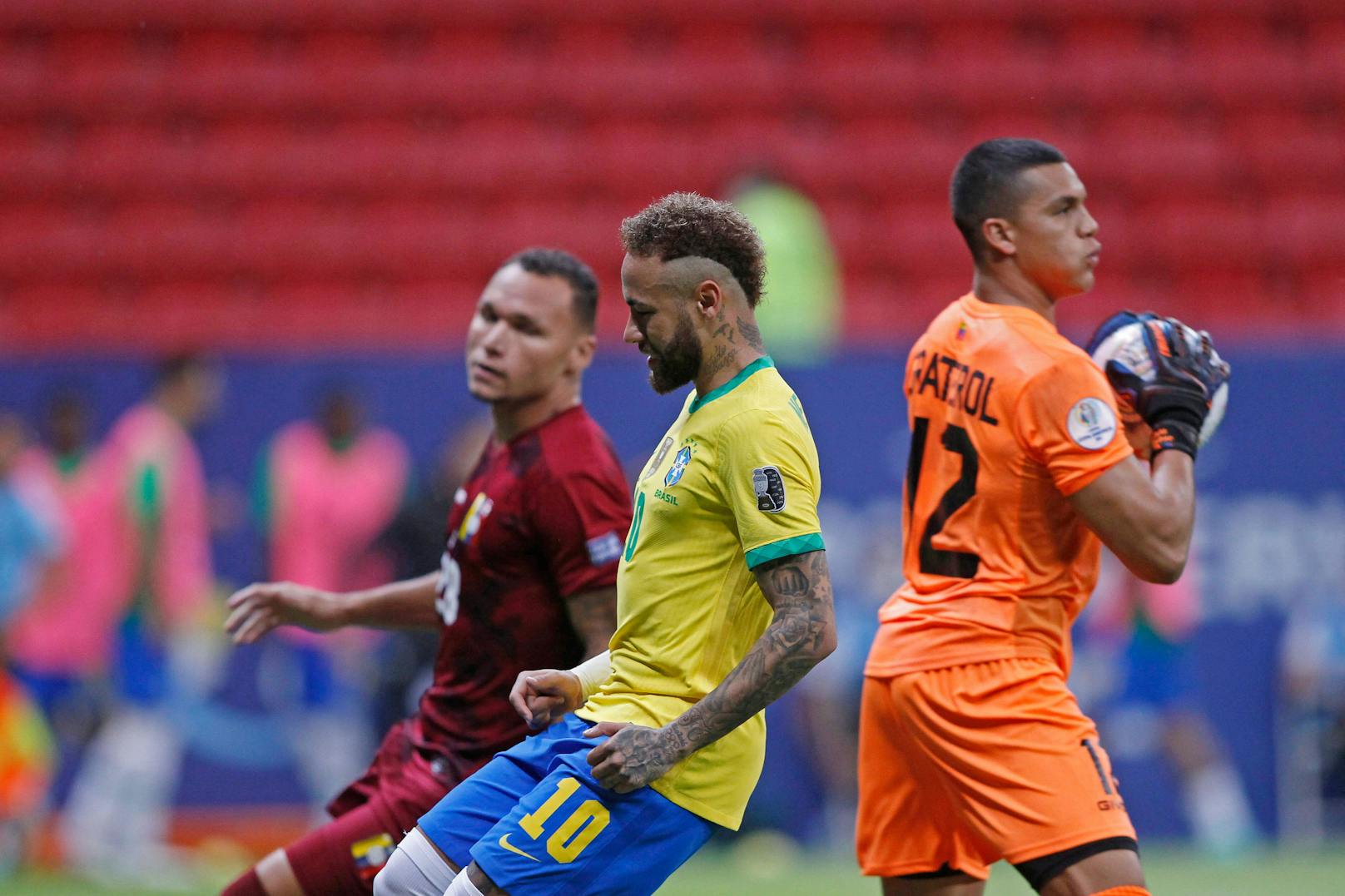 Brasilien-Gegner Venezuela hat nach der 0:3-Niederlage mit einem Corona-Ausbruch zu kämpfen.