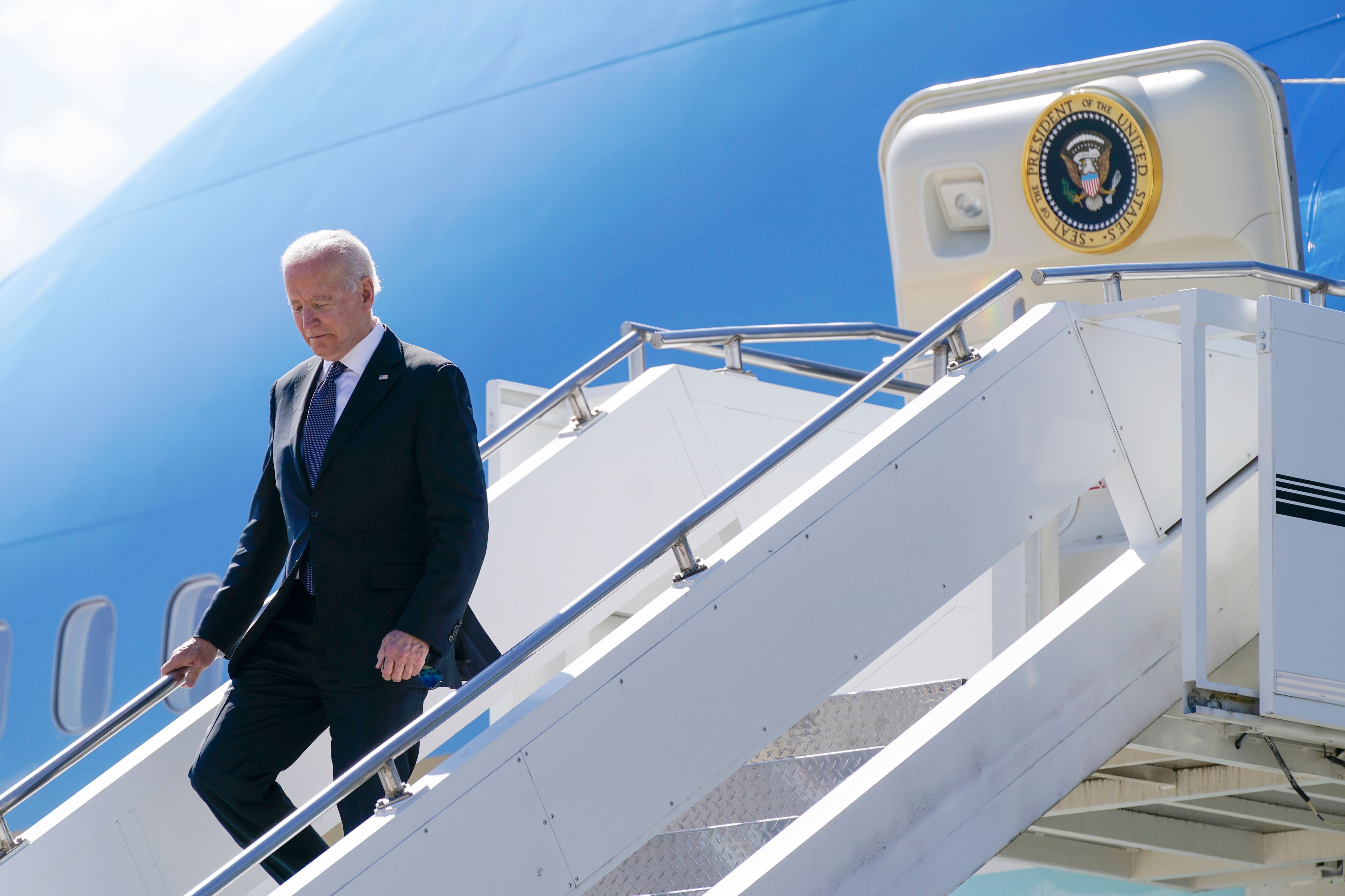 Joe Biden ist am Dienstag (15.06.2021) in Genf angekommen. 
