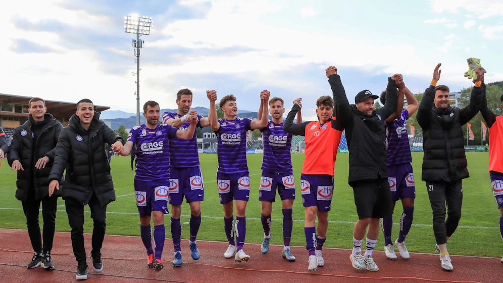 Die Austria qualifizierte sich durch den Play-off-Sieg gegen Wolfsberg für den Europacup.