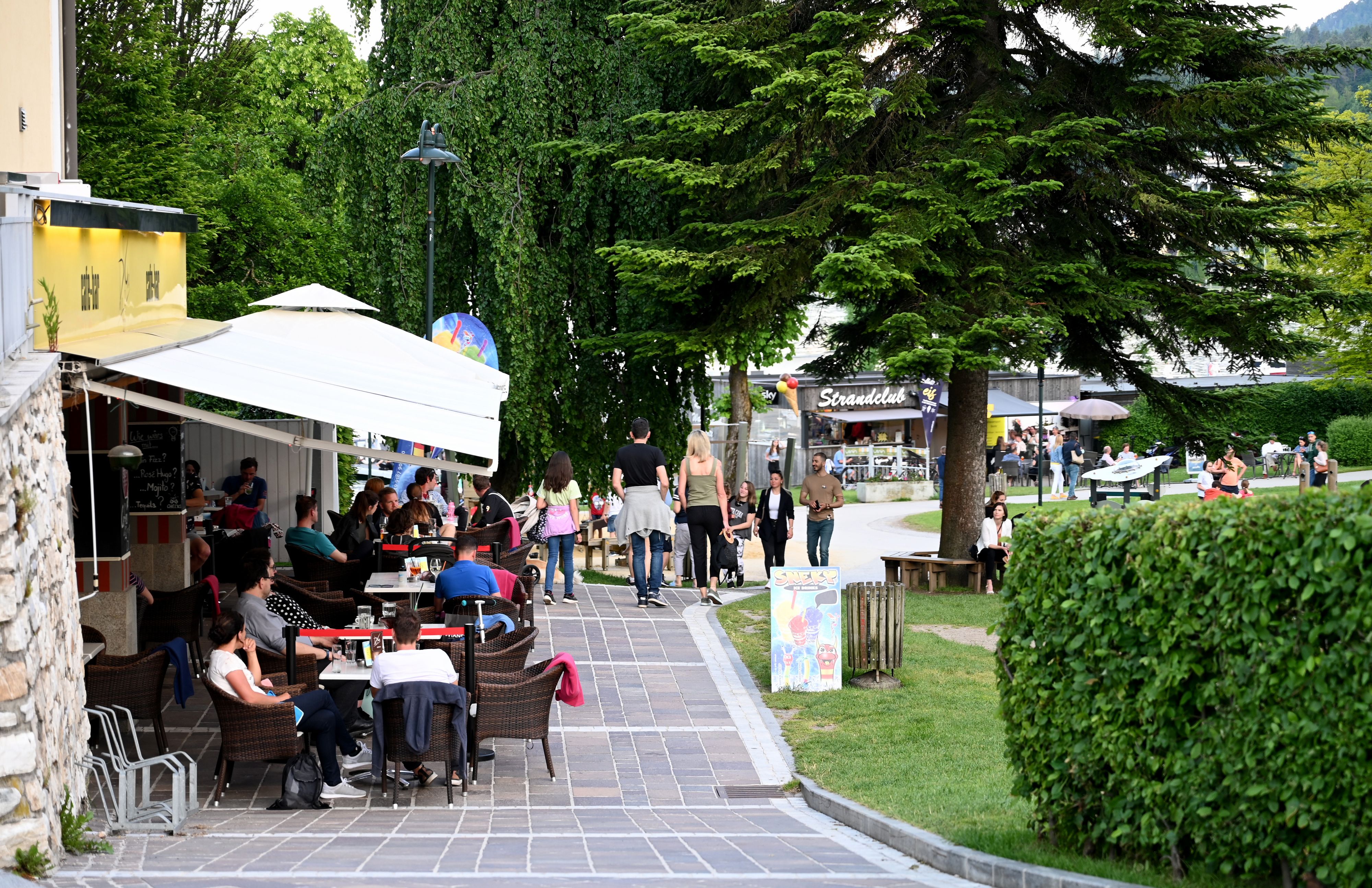 Im BIld: Die Promenade in Velden am Wörthersee