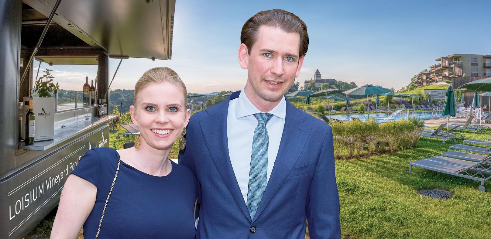 Sebastian Kurz soll seine Susanne gerüchteweise im Loisium in der Steiermark heiraten.