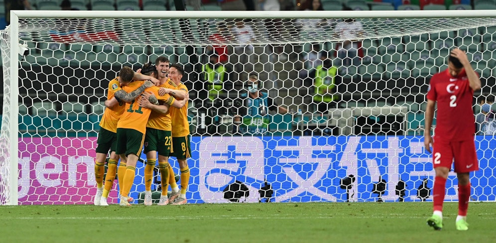 Viel Werbung aus China bei der EM.