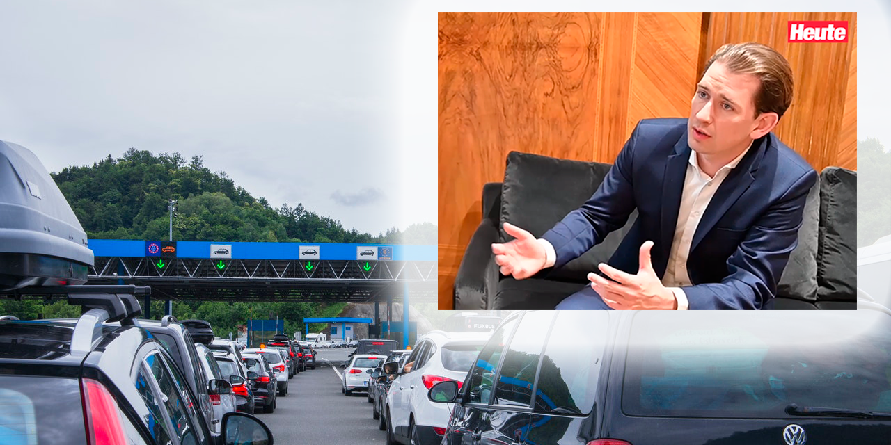 Selbstverständlich sollen Menschen mit Wurzeln am Balkan ihre Verwandten besuchen können, so Kurz.