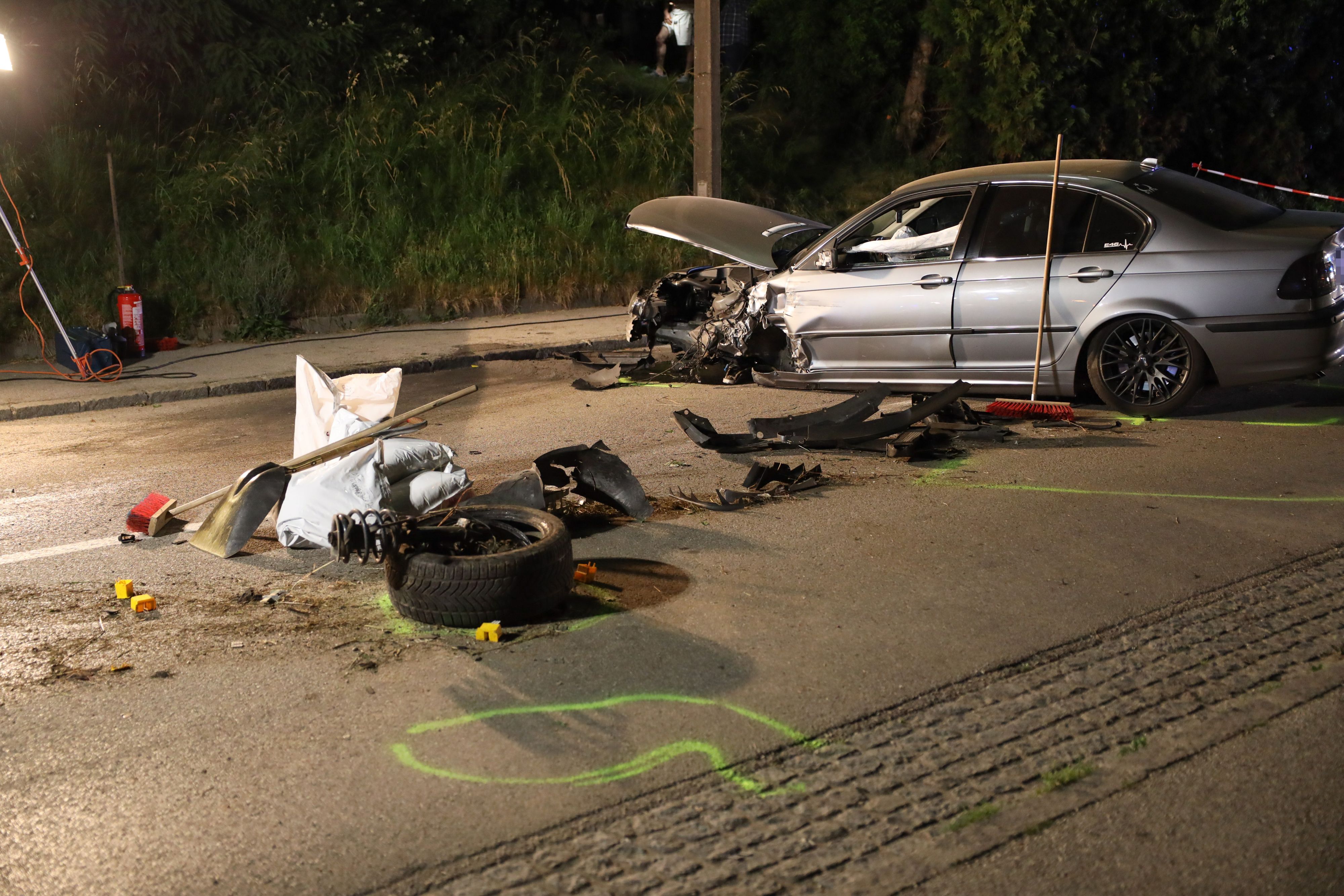 Zwischen Grieskirchen und Bad Schallerbach kam es zu einem schweren Unfall.