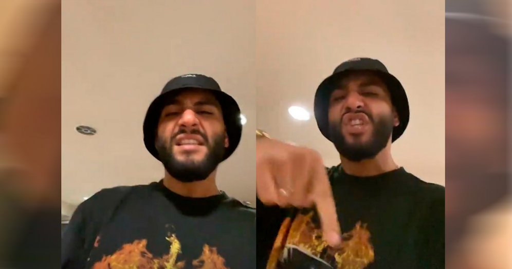 Der Rapper wurde auf Instagram emotional.