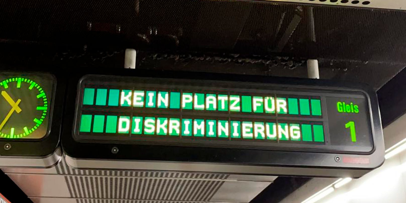 Die Wiener Linien setzen ein Zeichen gegen Diskriminierung.