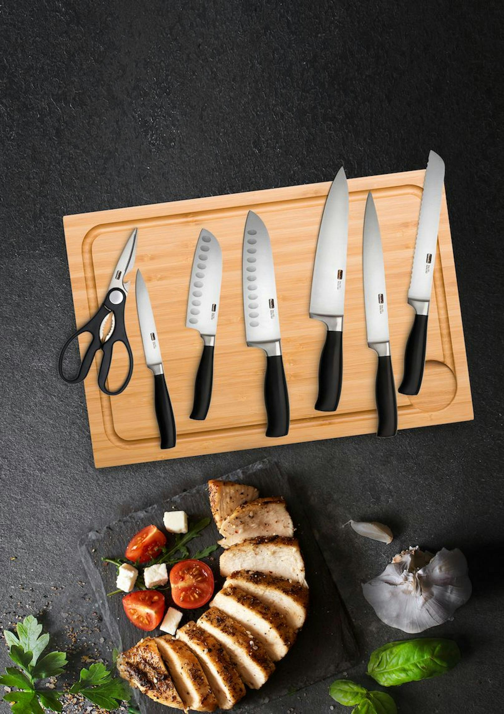 Küchenmesser von Berndes® - ein ideales Hilfsmittel beim Zubereiten köstlicher Speisen.
