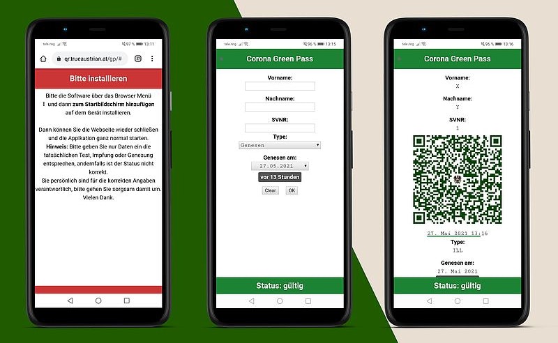 Watchlist Internet warnt: "Kriminelle fälschen Grünen Pass!"
