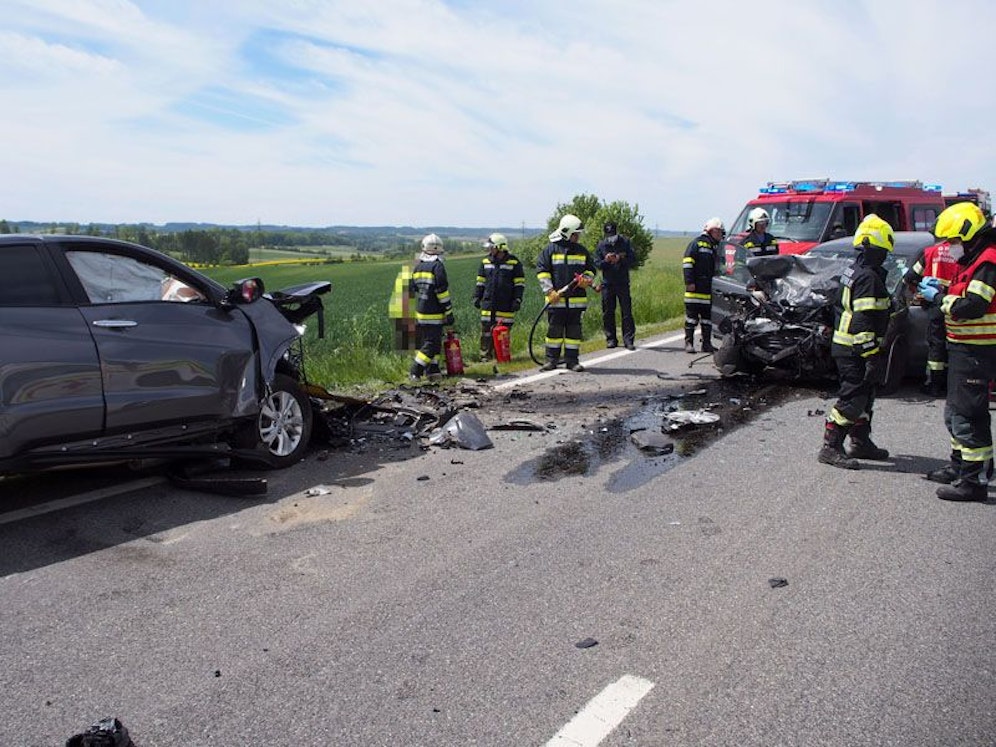 Ein Mann starb bei der Kollision.