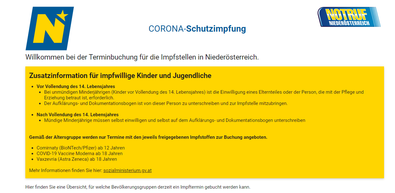 Die Impftermine für Zwölf- bis 15-Jährige waren rasch vergeben.