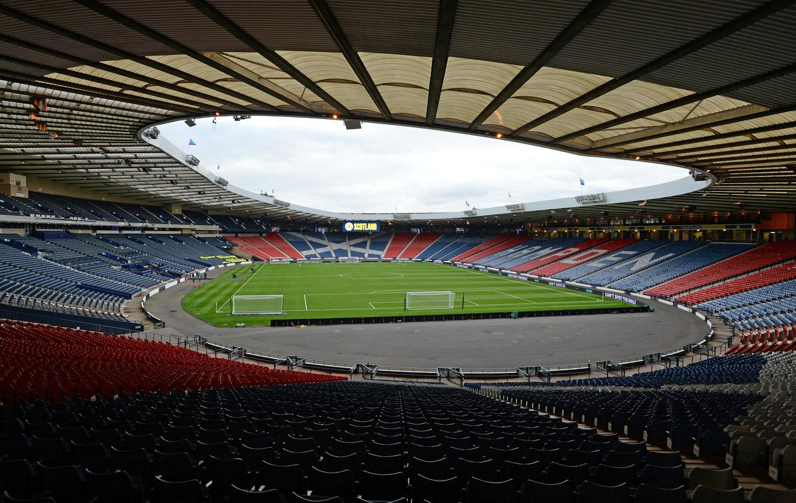 Auch in Glasgow dürfen 12.000 Fans in den Hampden Park.