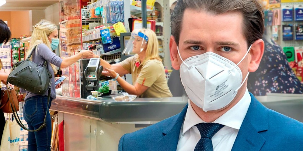 Kurz sagt Ende der Maskenpflicht an.