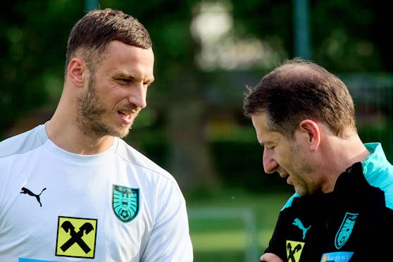 Teamchef Franco Foda mit einer klaren Ansage zu Marko Arnautovic.