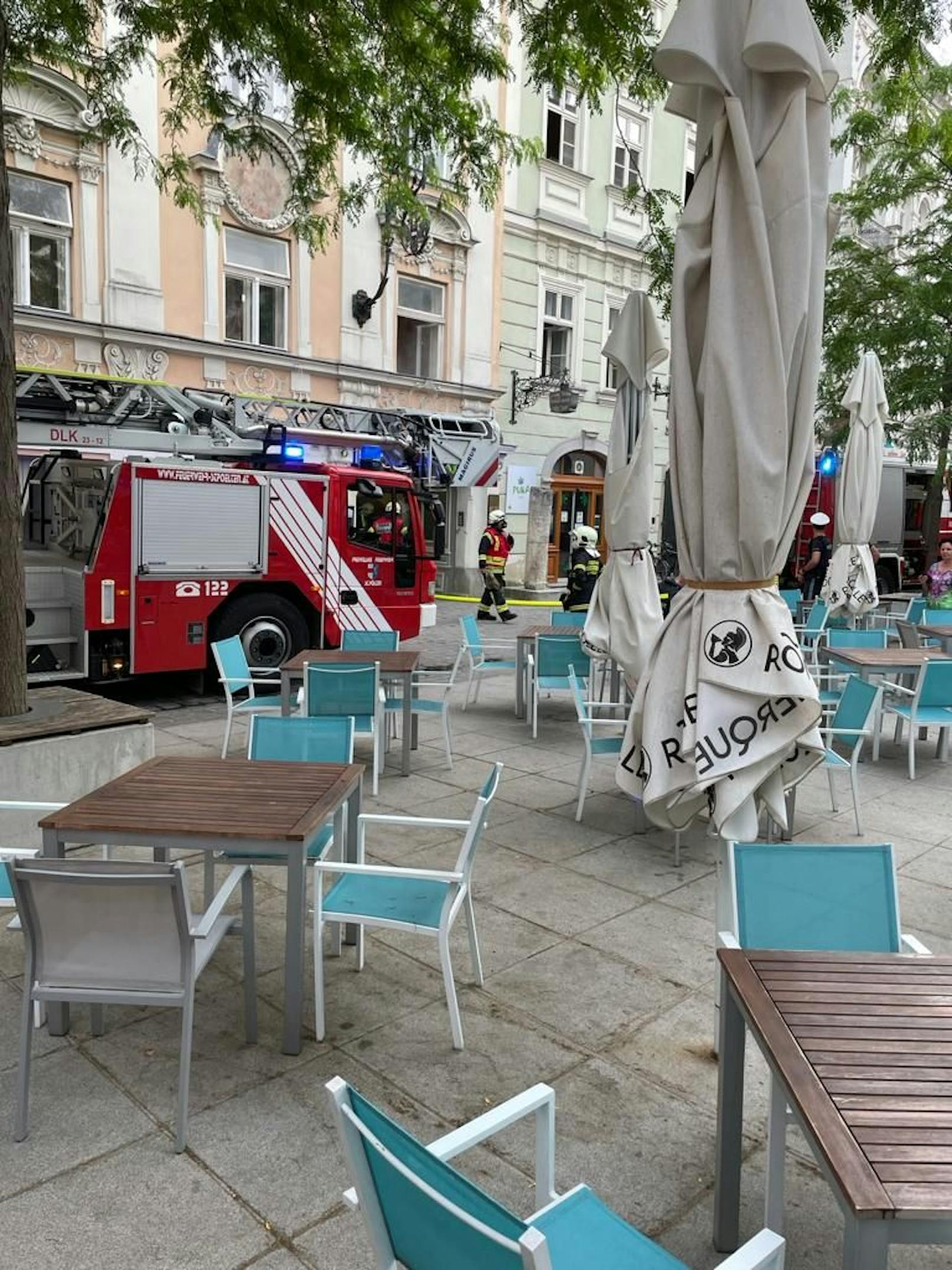 In St. Pölten ist es am Sonntag zu einem Feuerwehreinsatz gekommen.