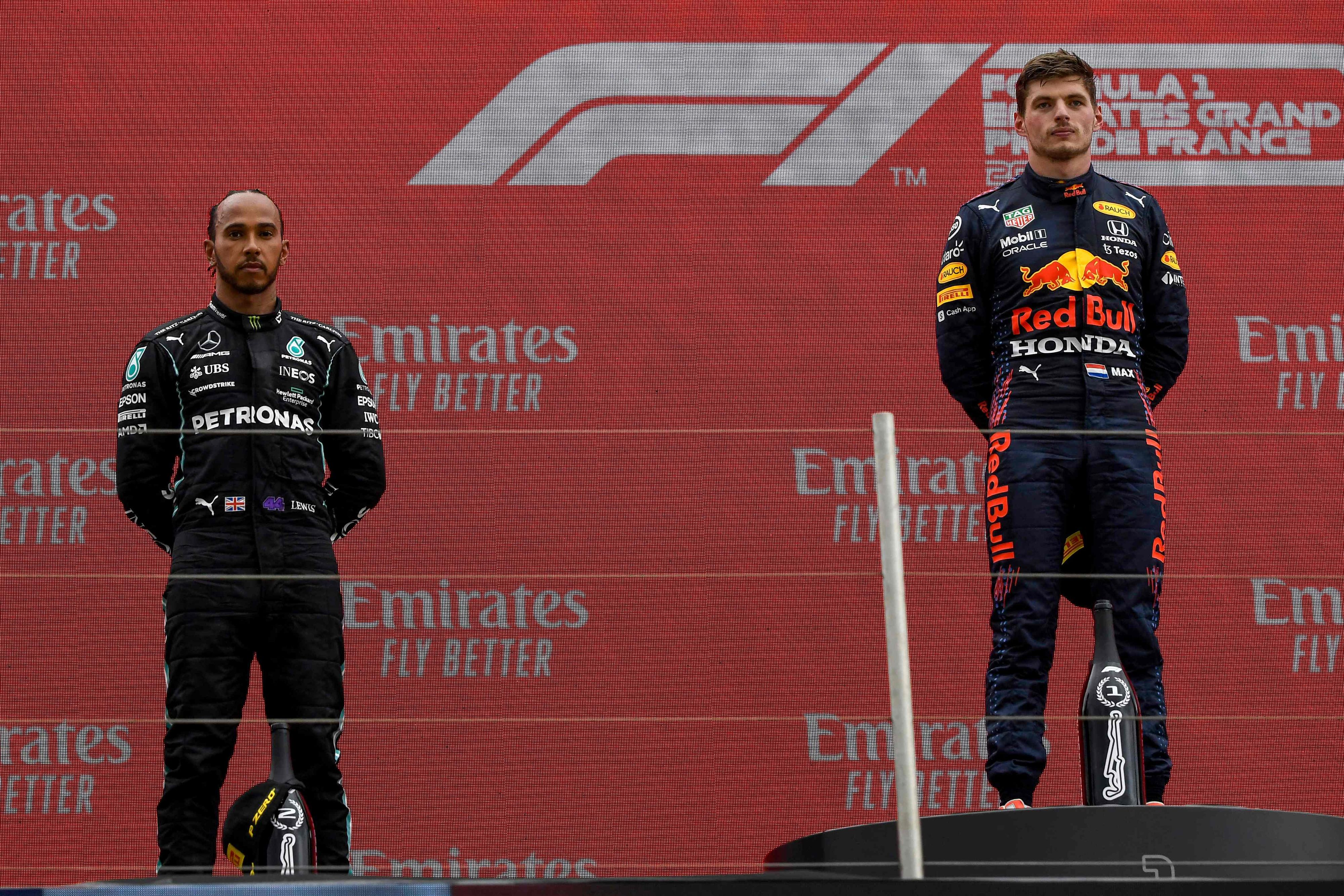 Für Red-Bull-Ass Max Verstappen war die österreichische Hymne gespielt worden. 