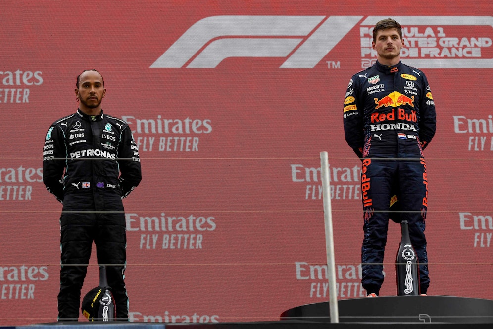 Für Red-Bull-Ass Max Verstappen war die österreichische Hymne gespielt worden. 