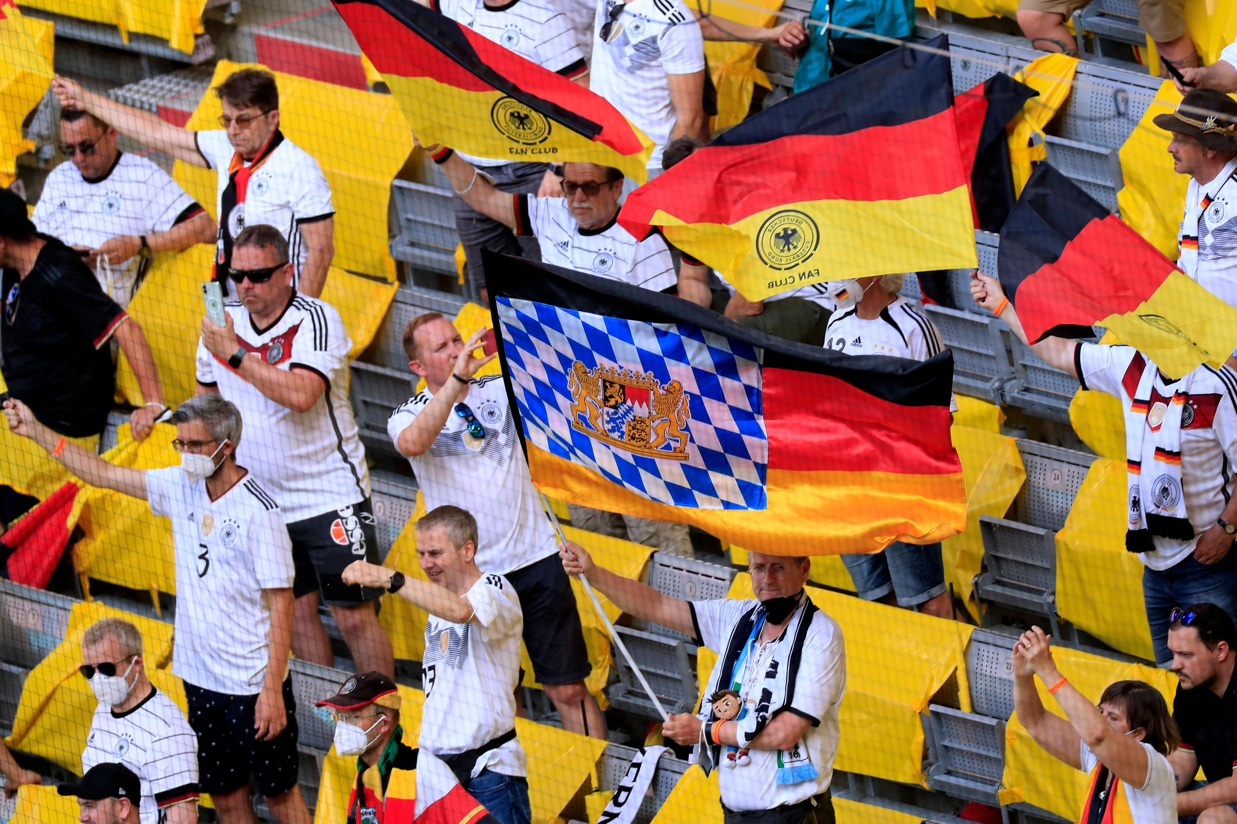Deutschland-Fans in München
