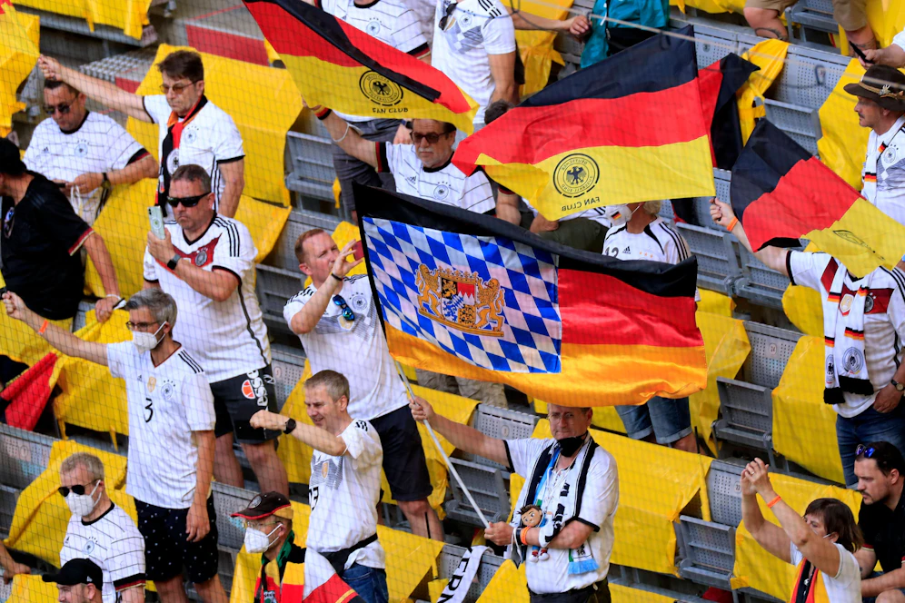 Deutschland-Fans in München