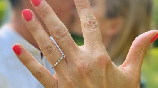 Mandy Rossberg hat am Wochenende "Ja" gesagt. 