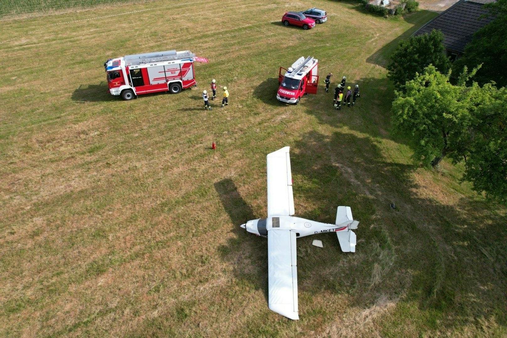 Der Rieder stürzte mit einem Kleinflugzeug ab.