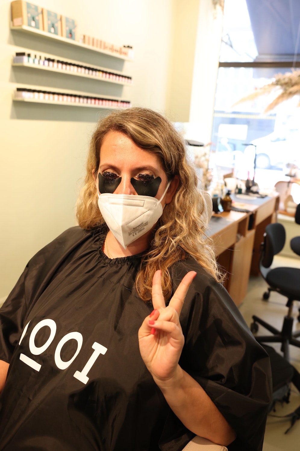 Wimpern-Lifting im nachhaltigen Salon 