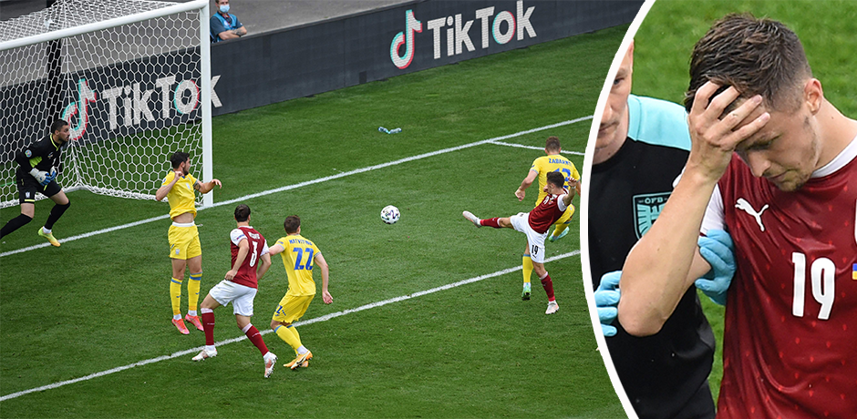 Christoph Baumgartner traf und musste dann vom Feld. 