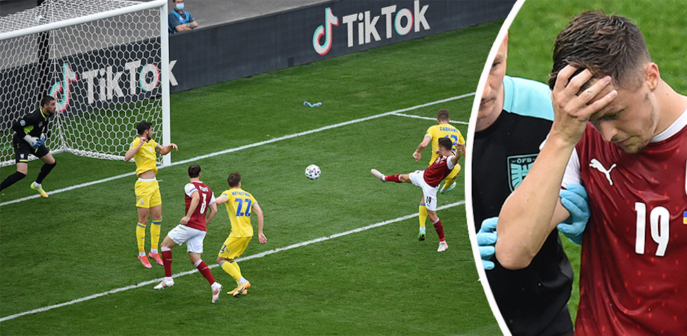 Christoph Baumgartner traf und musste dann vom Feld. 