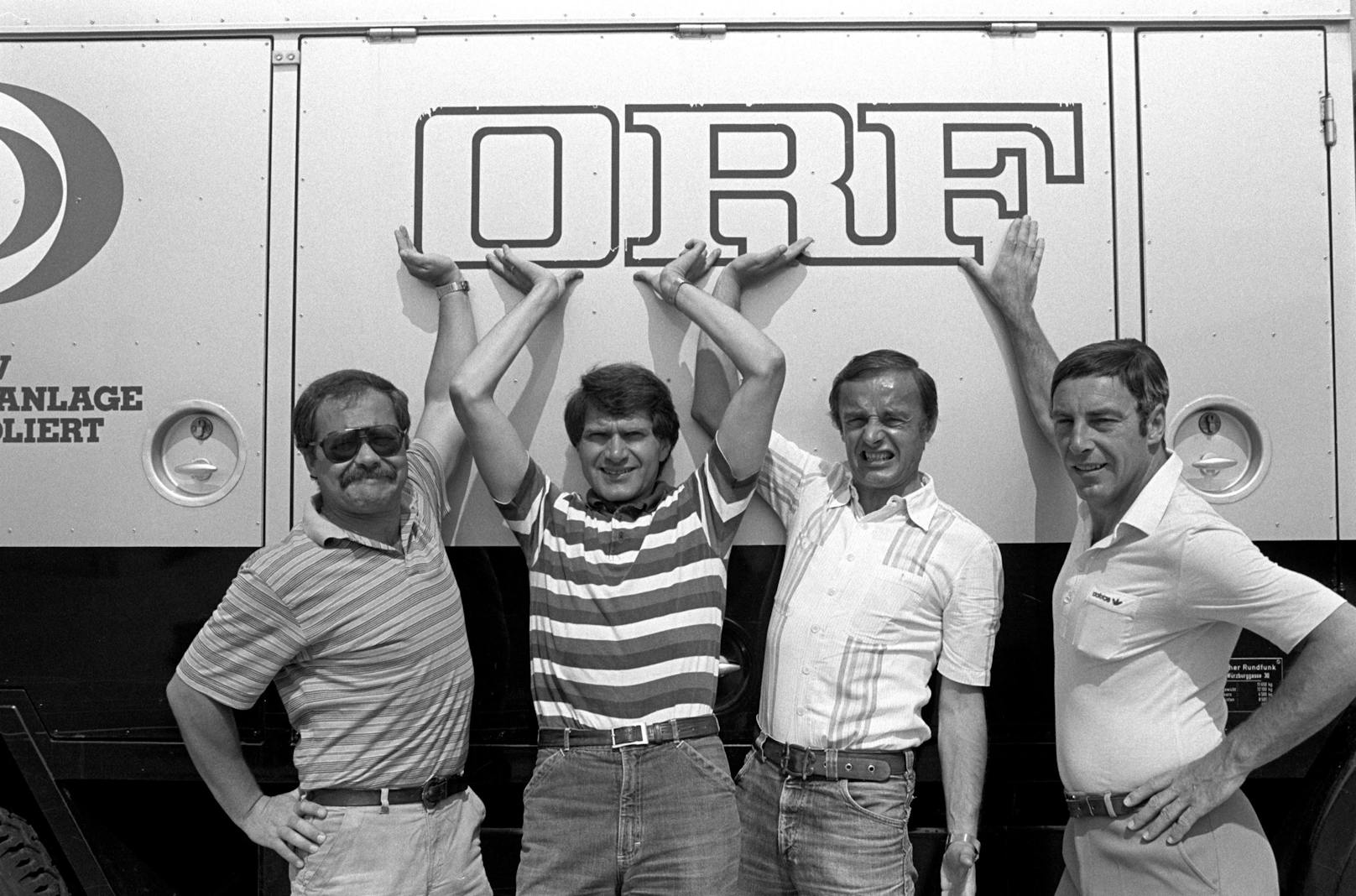 Elstner berichtete ab den 1970er-Jahren für den ORF über zahlreiche Sportereignisse.