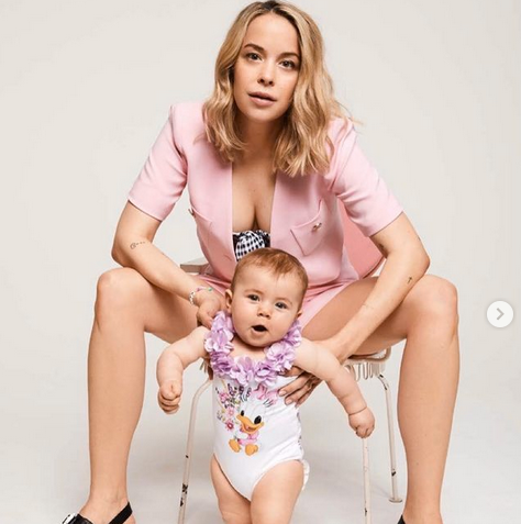 Marina Hoermanseder und Tochter Lotti