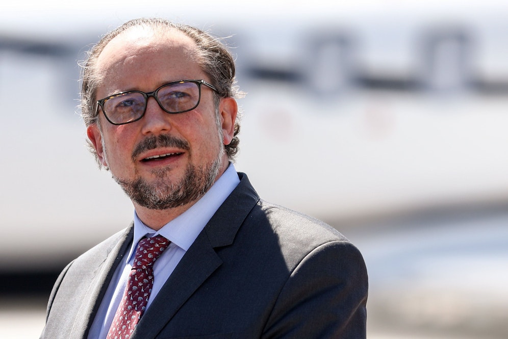 Österreichs Außenminister Alexander Schallenberg wird die Sanktionen gegen Belarus mit absegnen.