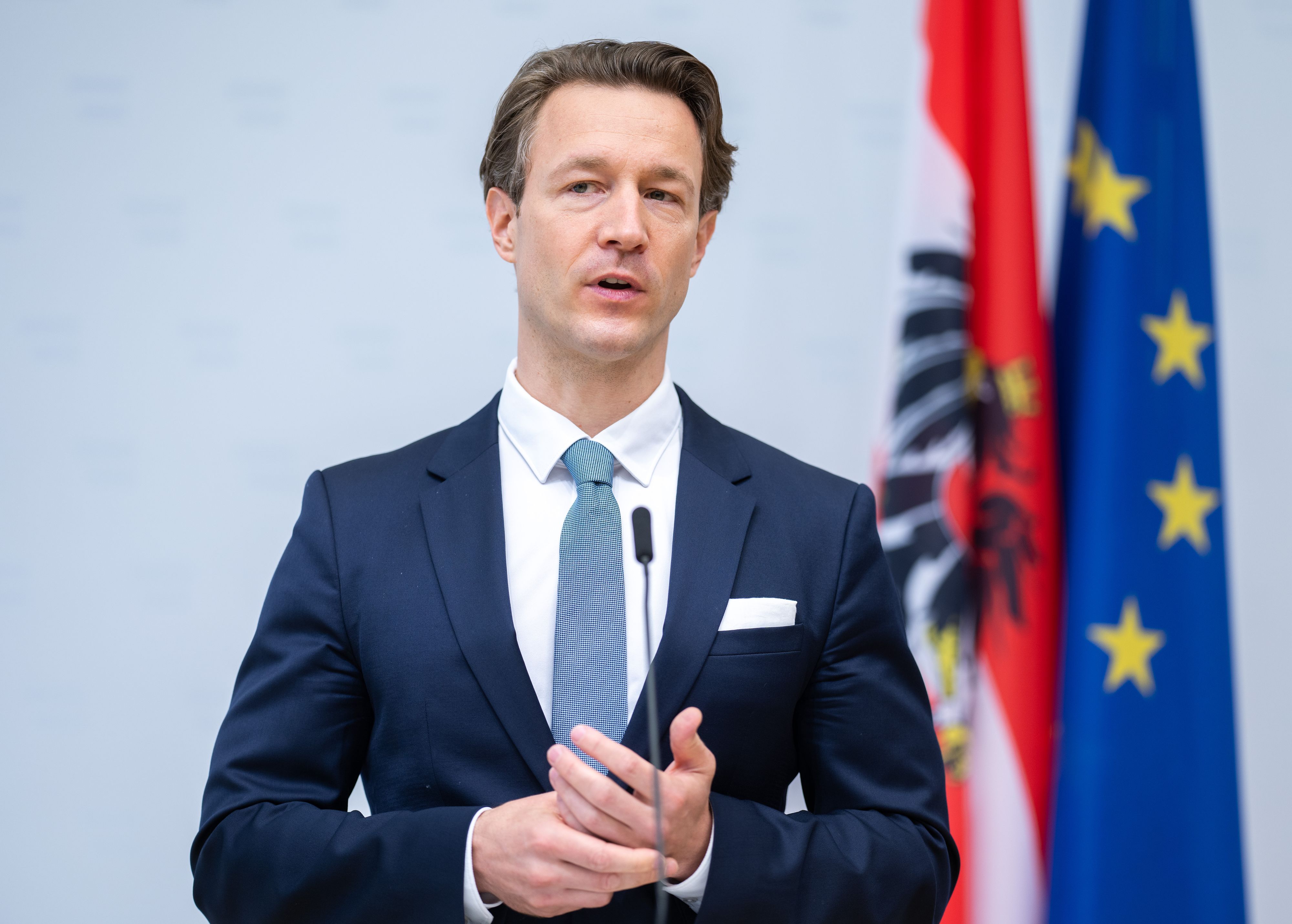 Zeigt kein Verständnis für den arbeitsrechtlichen Betrug: Finanzminister Gernot Blümel (ÖVP).