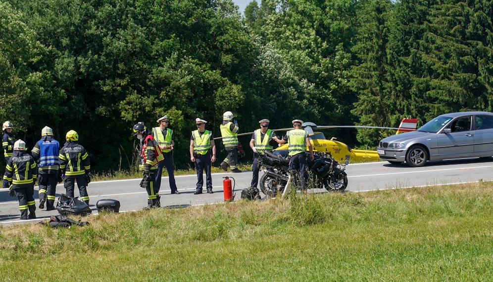 Tödlicher Motorradunfall bei Mauerkirchen