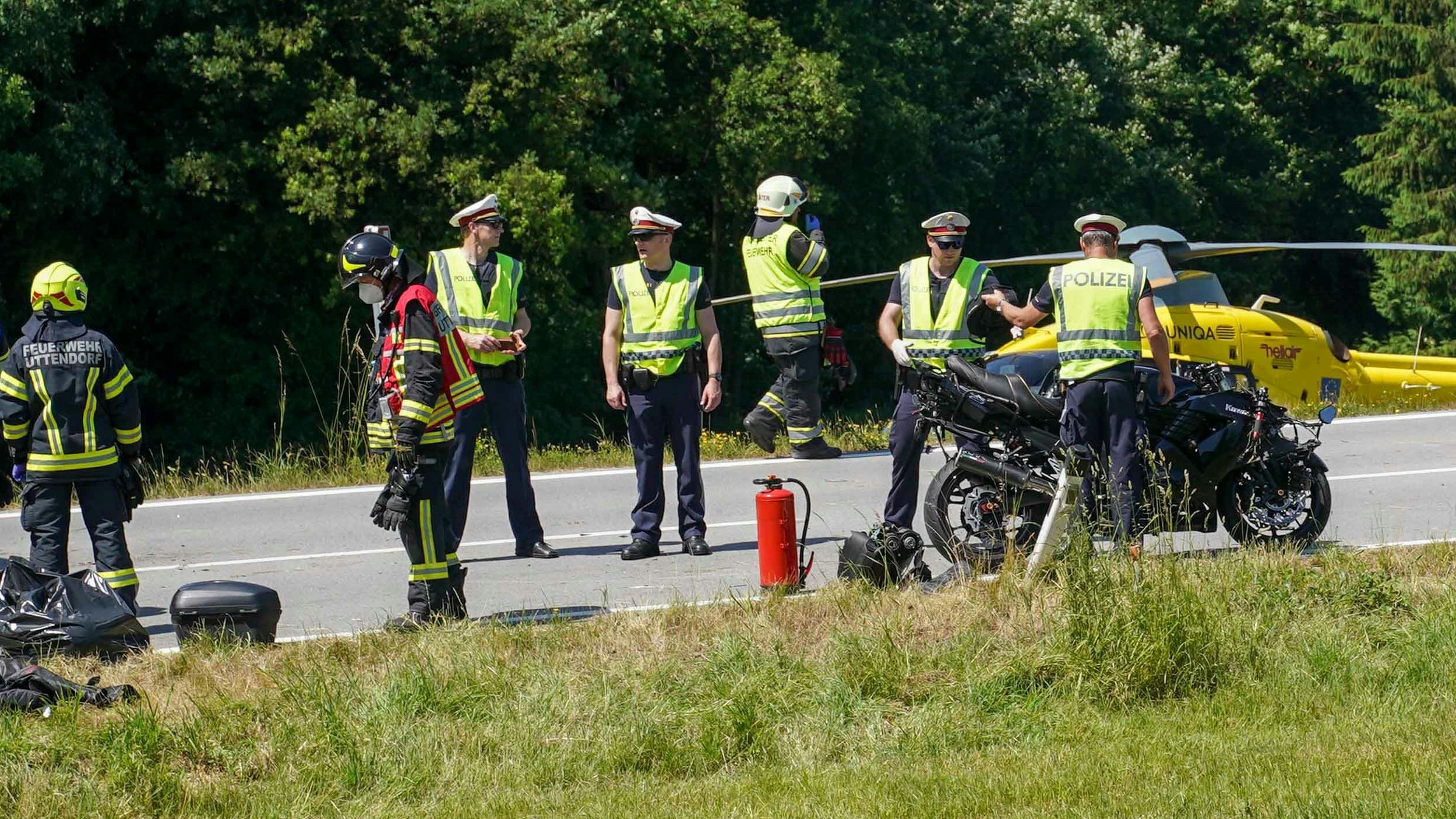 Tödlicher Motorradunfall bei Mauerkirchen