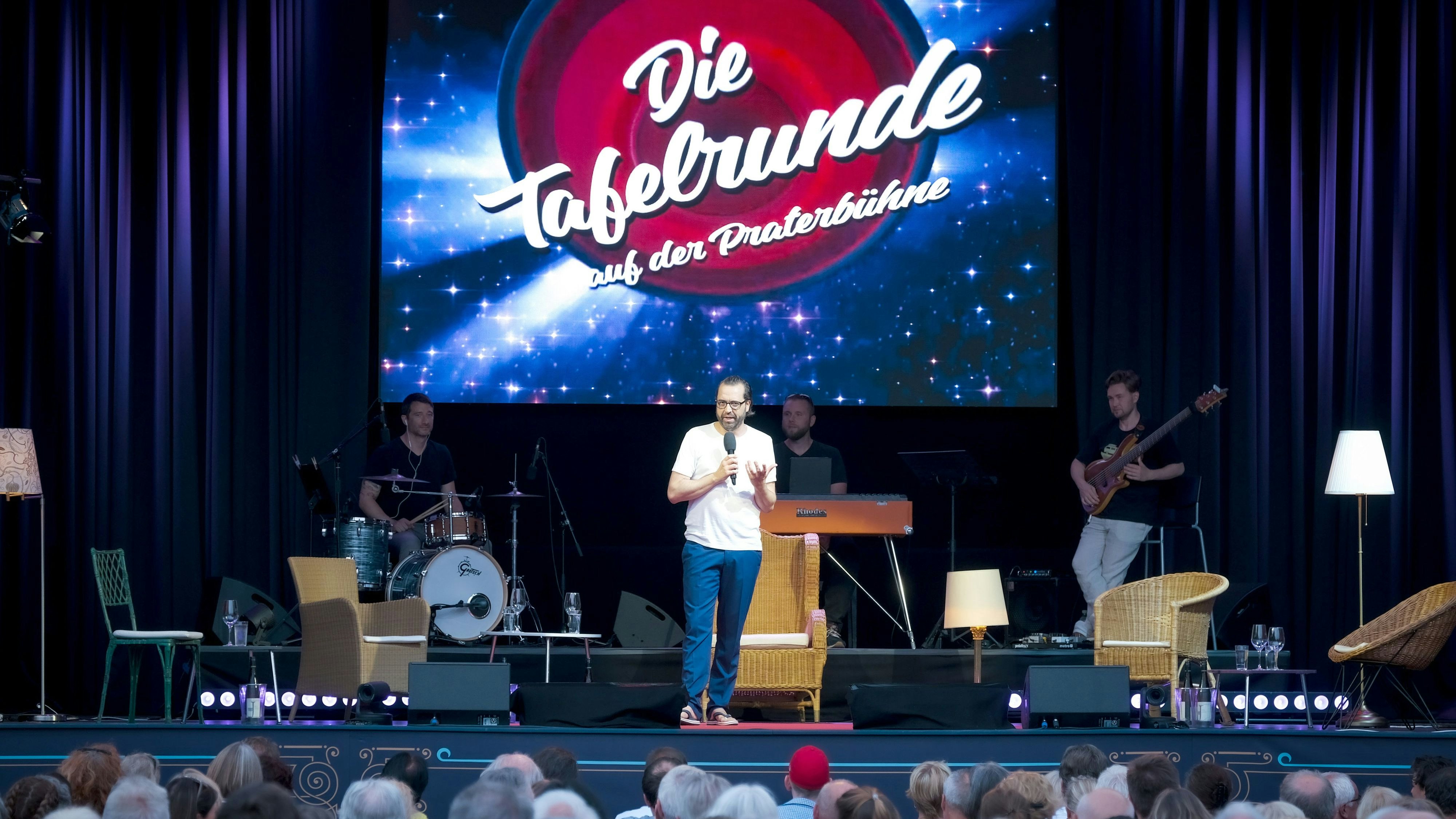 Die "Tafelrunde-Open-Air" wird auf ORF III ausgestrahlt.