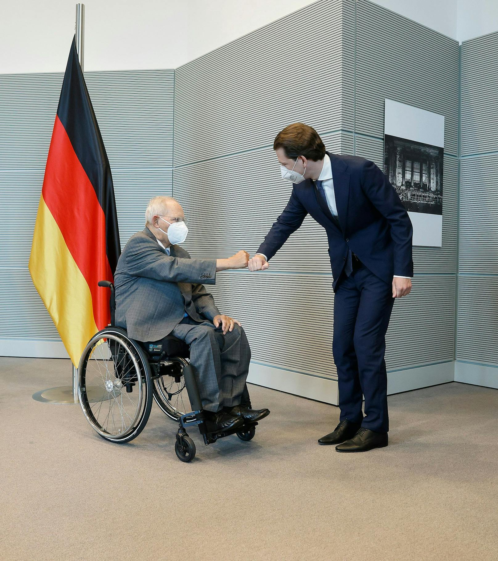 Ein umfassendes Arbeitsprogramm erwartete Bundeskanzler Sebastian Kurz (ÖVP) am 22. Juni 2021 anlässlich seines Berlin-Besuches.