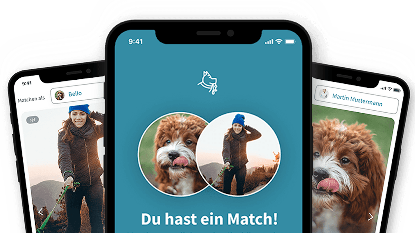 Zwei Jungunternehmer entwickelten eine tolle App - rund um den Hund. 