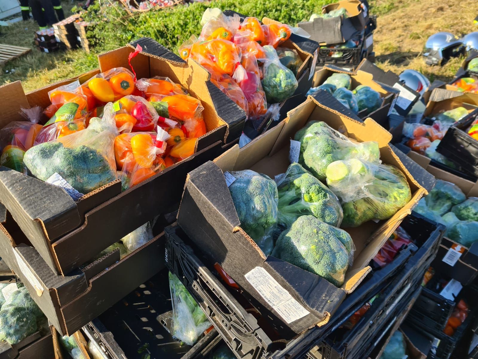 Obstsalat auf der A2