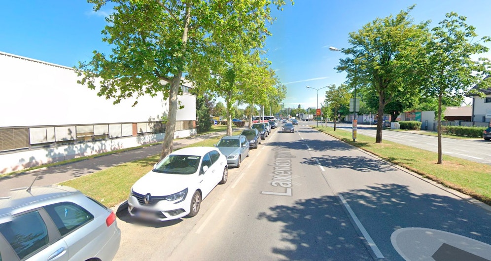 Blick in die Laxenburger Straße in Wien-Favoriten. Symbolbild