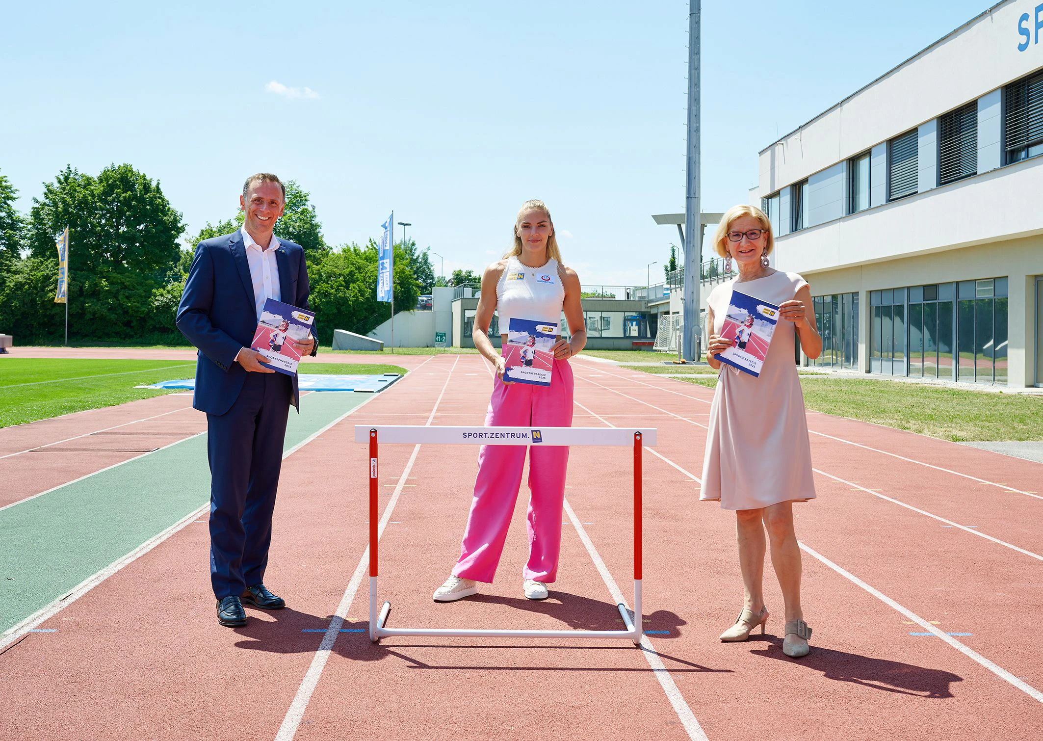 Präsentierten heute die Sportstrategie 2025